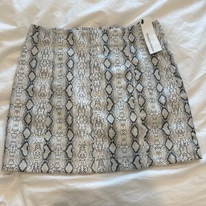 Snakeskin Skirt